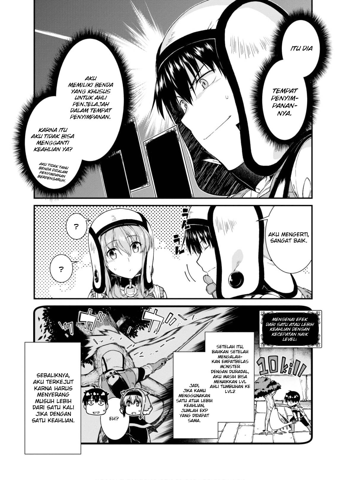 Isekai Meikyuu de Harem wo Chapter 22 Bahasa Indonesia